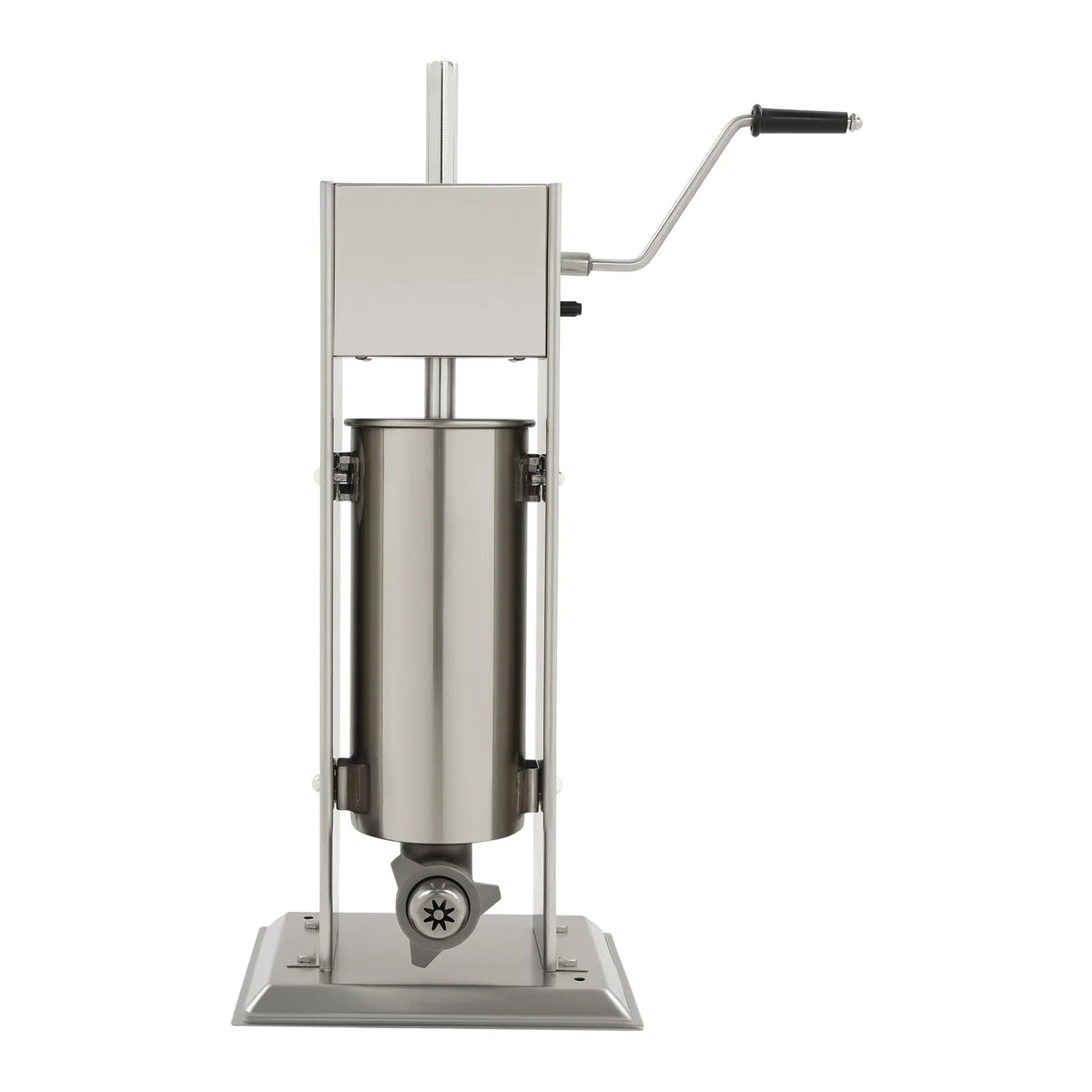Commercial Churros Maker 5L Stainless Steel Manual Spanish Churros Donuts Making Machine Vertical Churro Machine with 4 Nozzles
