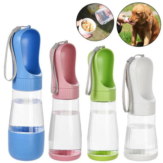 Portable Travel Pet Water And Food Dispenser Bottle For Dogs
