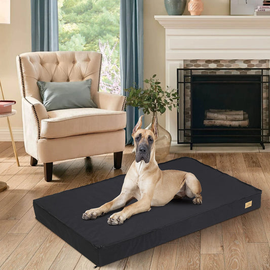 Bingopaw Orthopedic Washable Dog Bed With Waterproof Lining