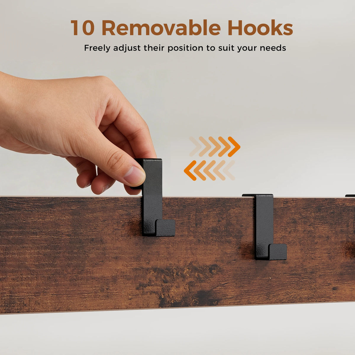 JHK Entryway Coat Rack Bench With Shoe Storage Organizer