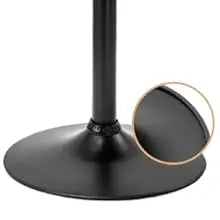 HURACAN Swivel Adjustable Bar Stools With Armrests And Footrests