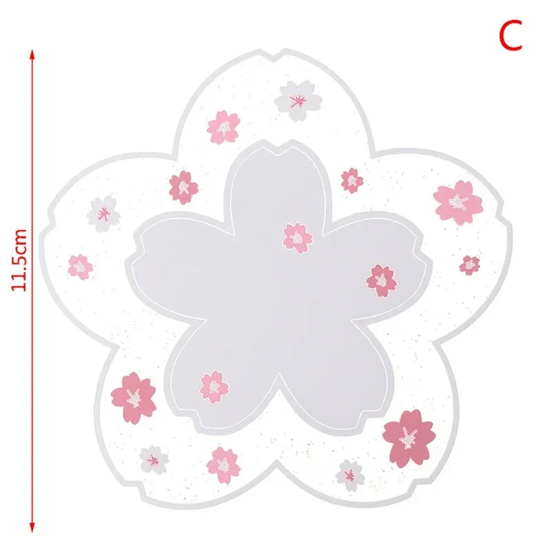 Cherry Blossom Silicone Heat Resistant Non Slip Dining Table Mat