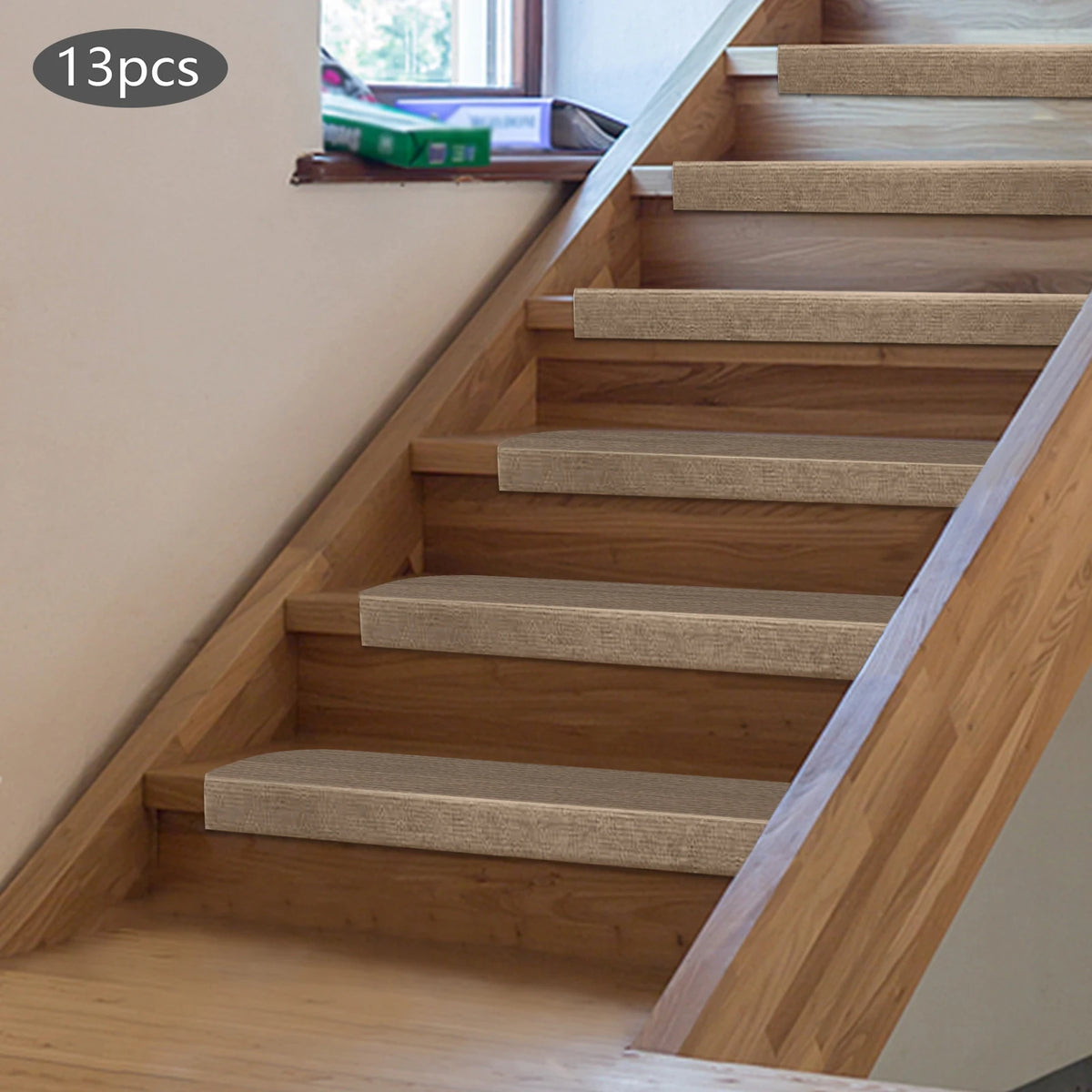 Bymaocar Non Slip Carpet Stair Treads for Safe Home Steps