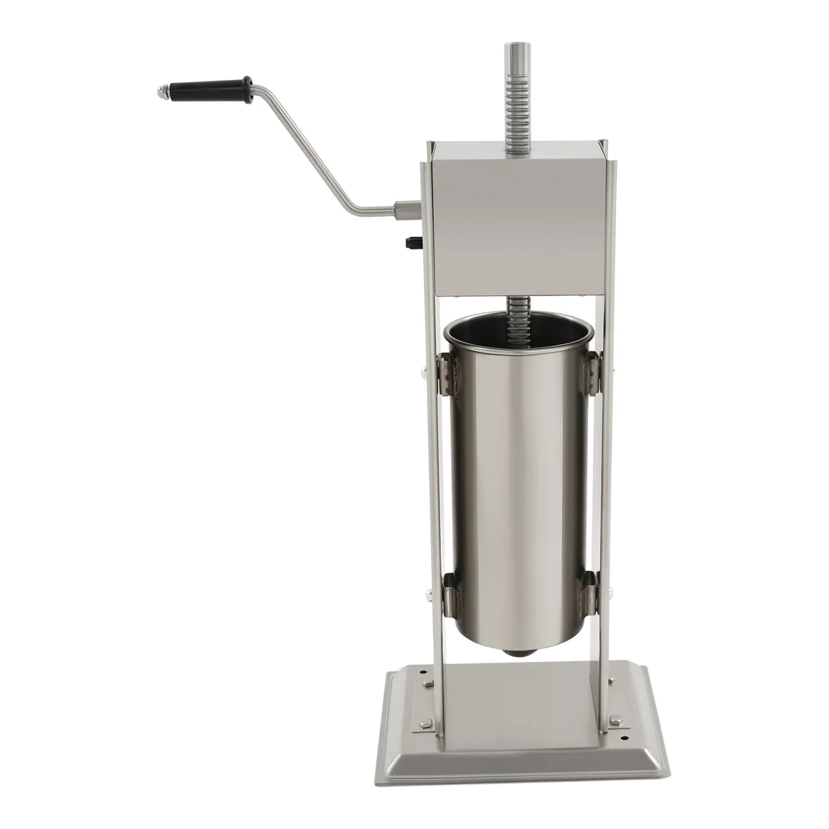 Commercial Churros Maker 5L Stainless Steel Manual Spanish Churros Donuts Making Machine Vertical Churro Machine with 4 Nozzles