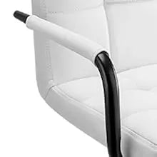 HURACAN Swivel Adjustable Bar Stools With Armrests And Footrests