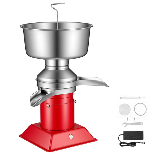 SucceBuy Electric Milk Cream Separator Machine Stainless Steel
