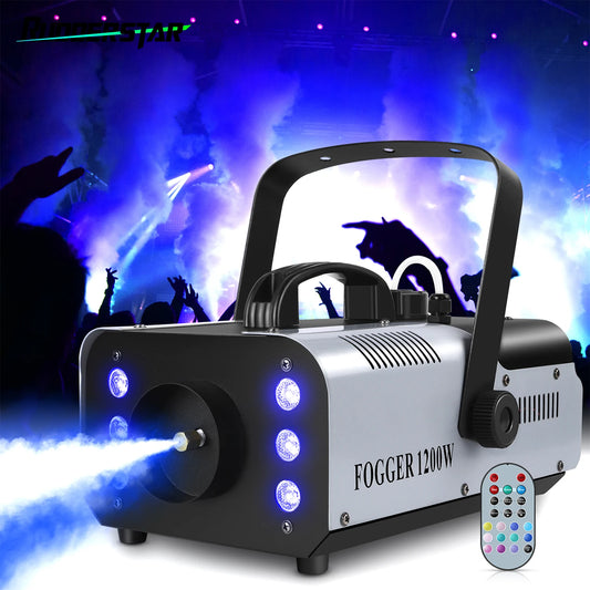Rudderstar RGB LED Smoke Machine With Remote Control For Events