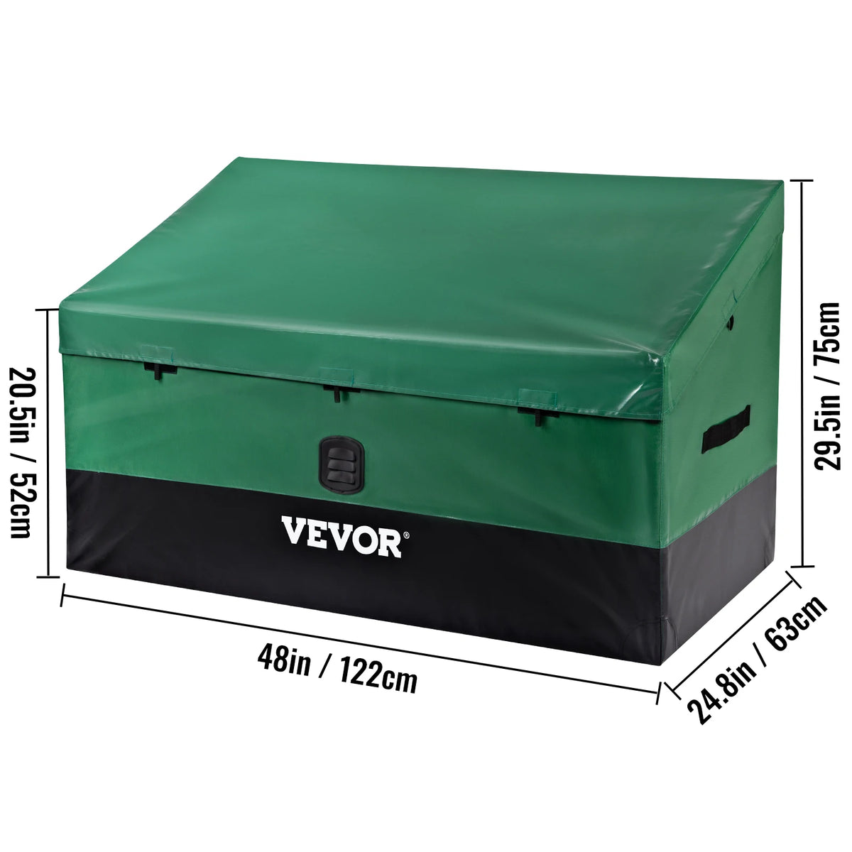 SucceBuy Waterproof Outdoor Storage Box For Patio And Garden