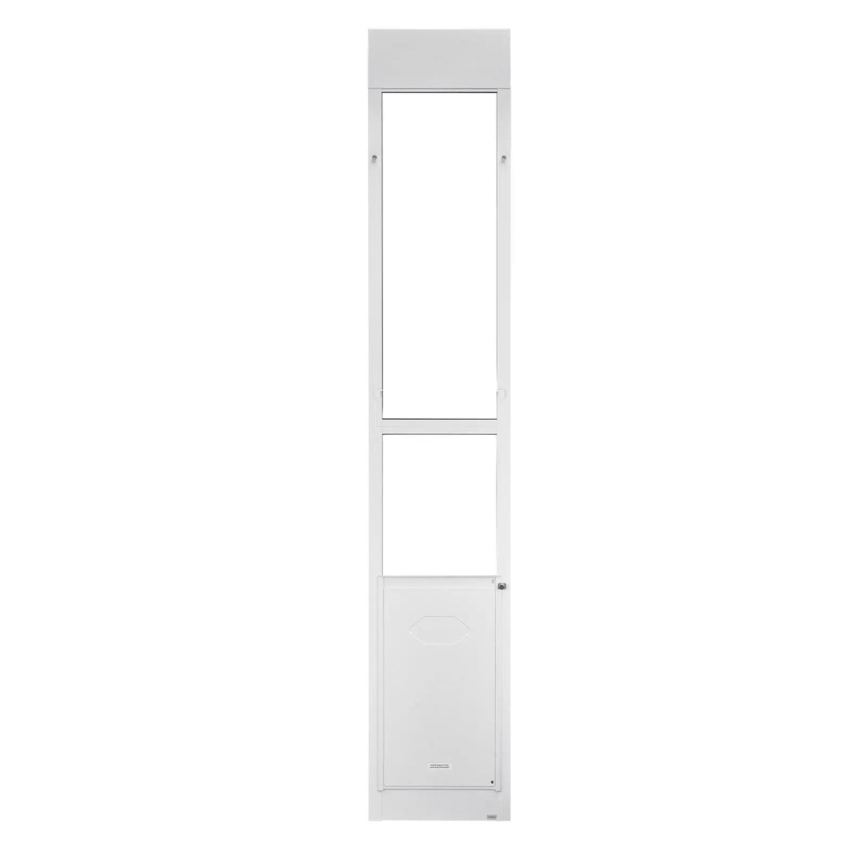 Adjustable Sliding Glass Pet Door With Aluminum Frame And Lock