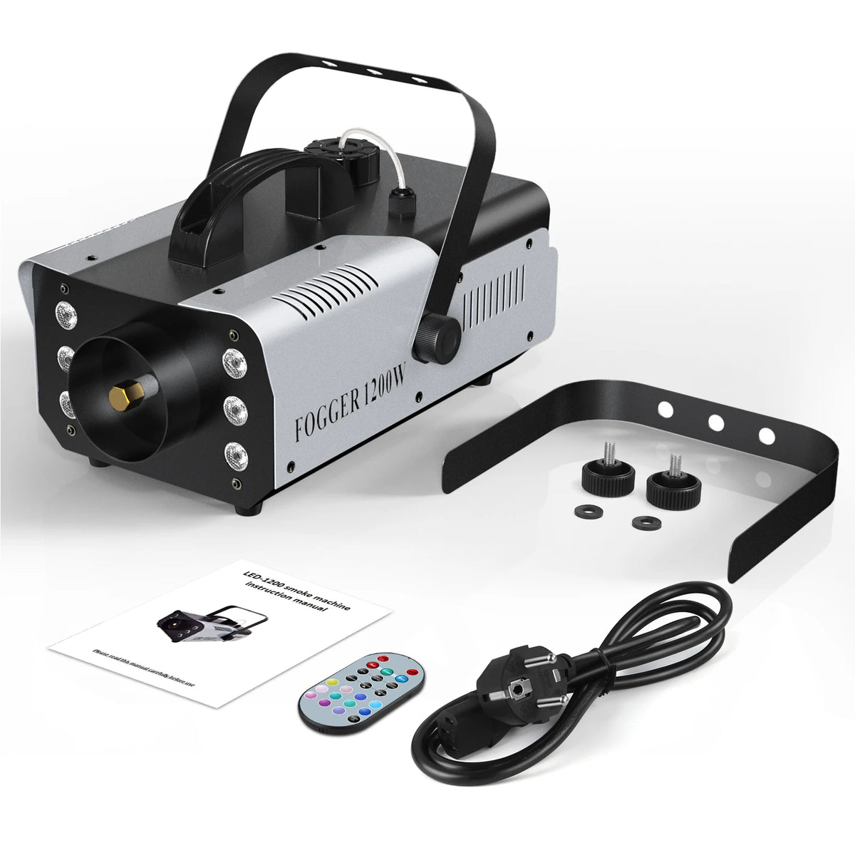 Rudderstar RGB LED Smoke Machine With Remote Control For Events