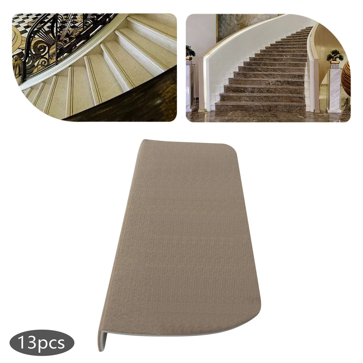 Bymaocar Non Slip Carpet Stair Treads for Safe Home Steps