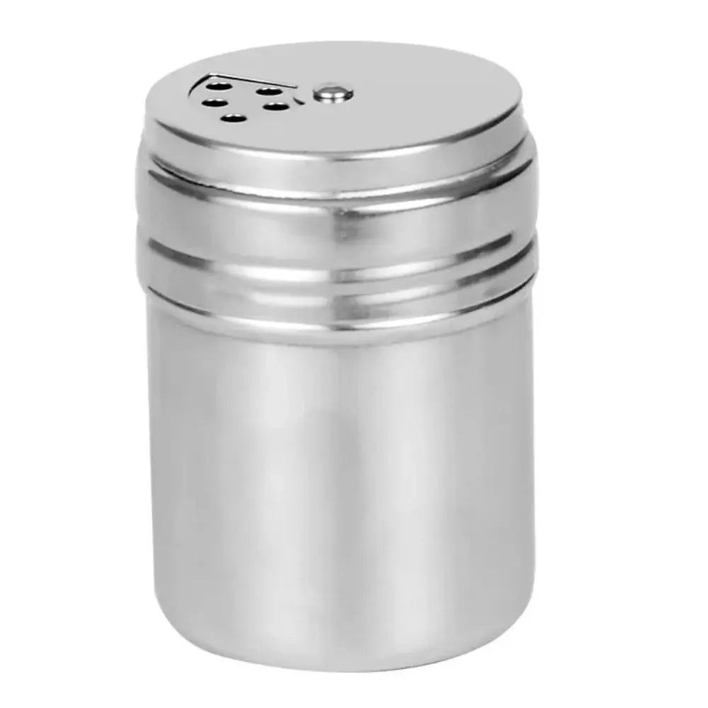 Stainless Steel Rotating Seasoning Jar Spice Pepper Shaker