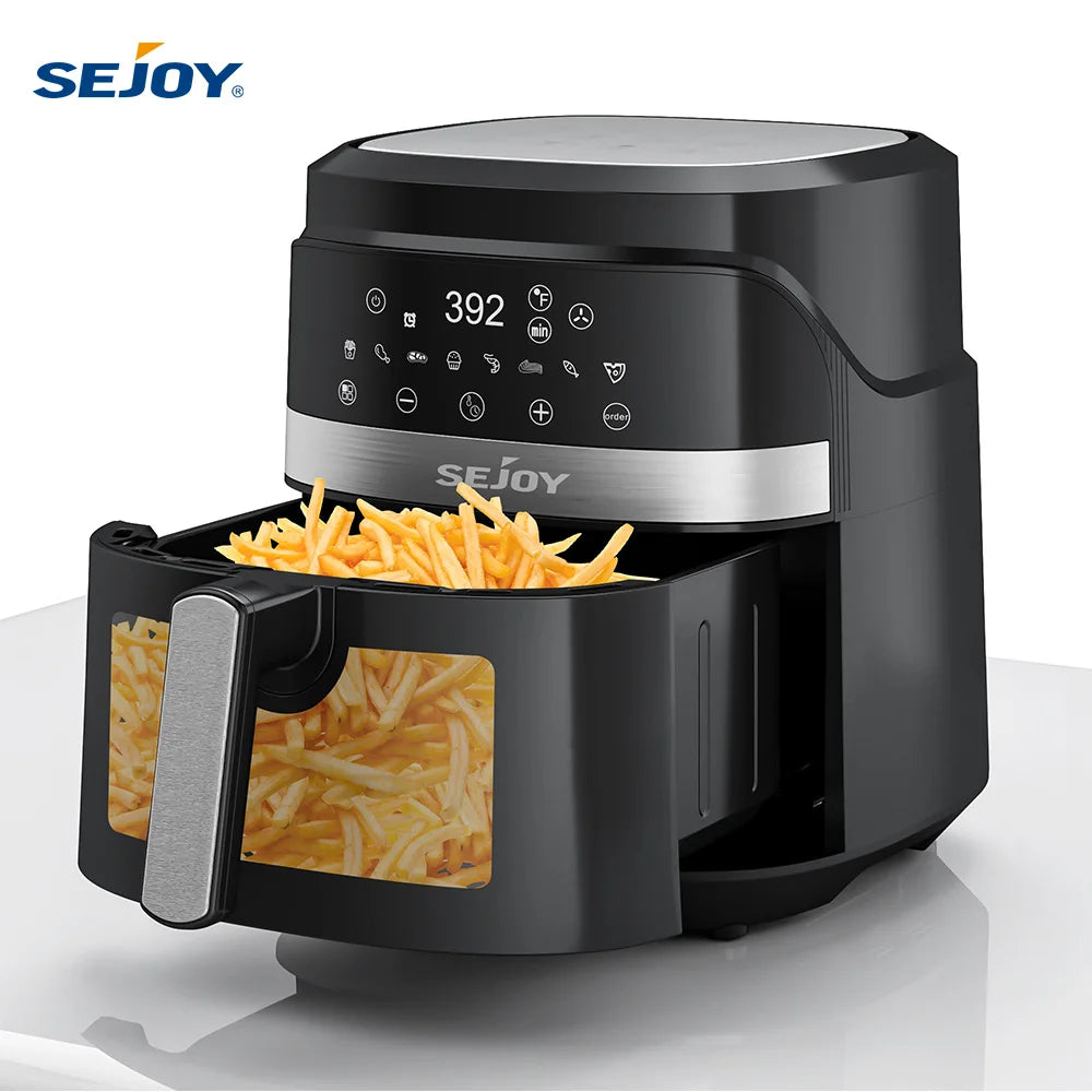 Sejoy 8 In 1 Air Fryer With Ceramic Coating Technology