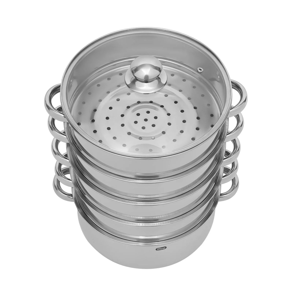 Five Layer Stainless Steel Multifunctional Kitchen Steamer for Cooking