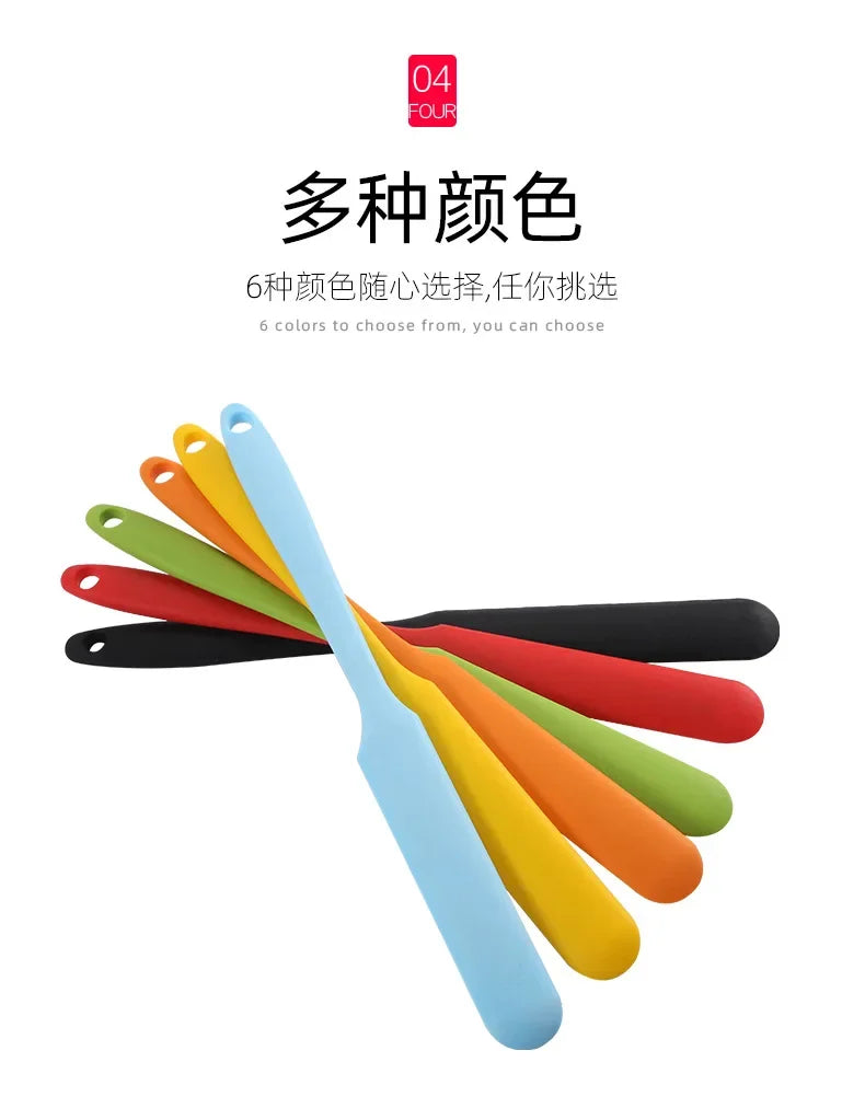 Silicone Food Scraper Spatula For Baking And Pastry Kitchen Use