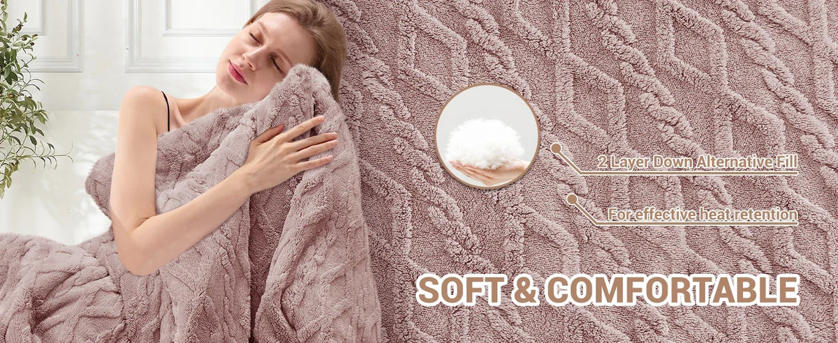 Twister CK Electric Heated Comforter With Dual Controller For Cozy Warmth