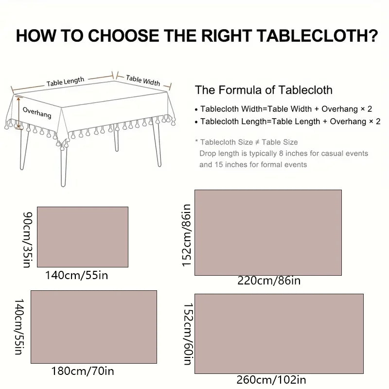 European Patterned Polyester Tablecloth For Dining And Home Decor