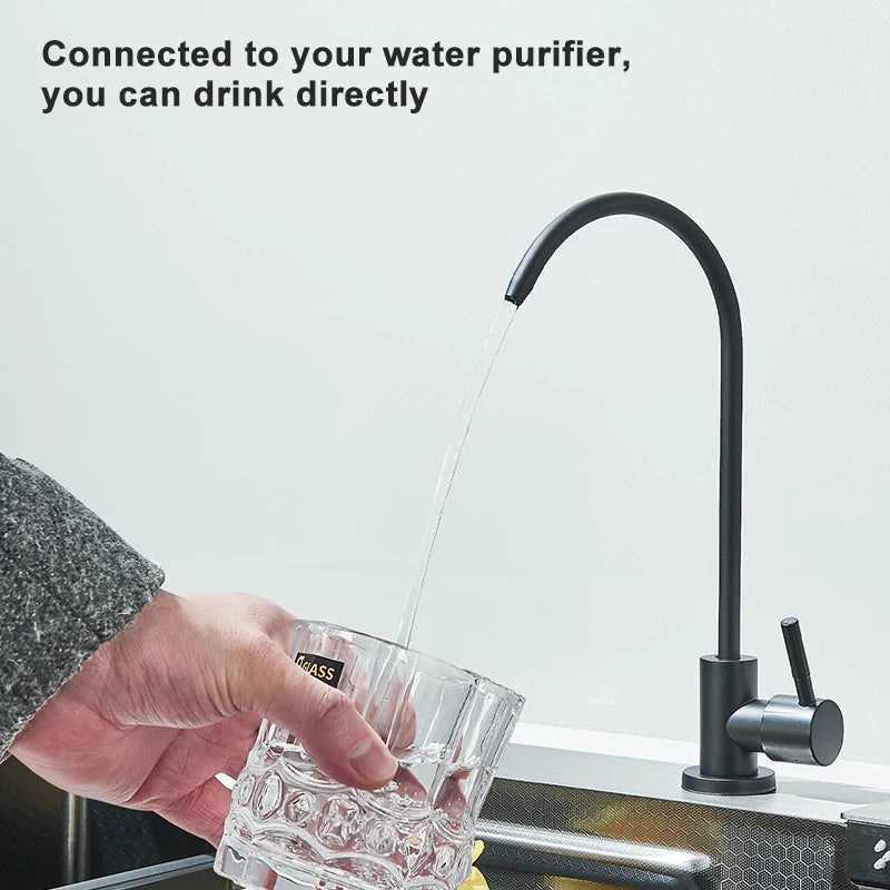 Rozin 304 Stainless Steel Kitchen Sink With Pull Out Faucet