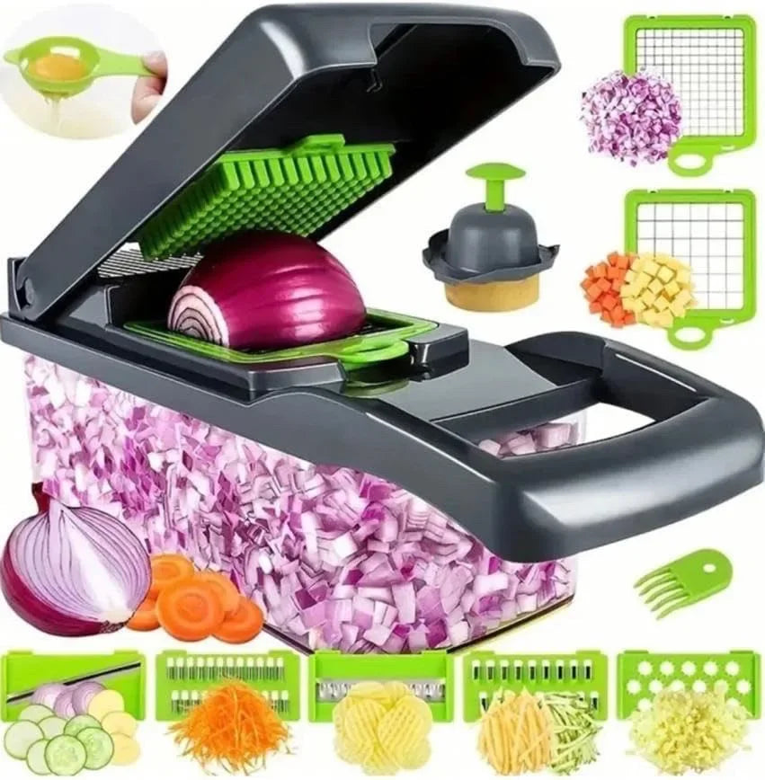 AEDG Multifunctional Vegetable Chopper Slicer Dicer Grater Kitchen Tool Set