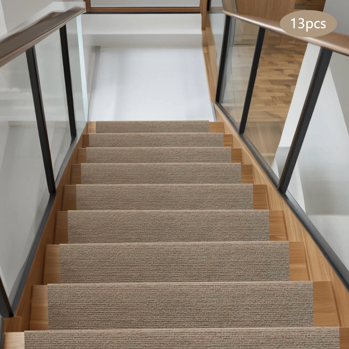 Bymaocar Non Slip Carpet Stair Treads for Safe Home Steps