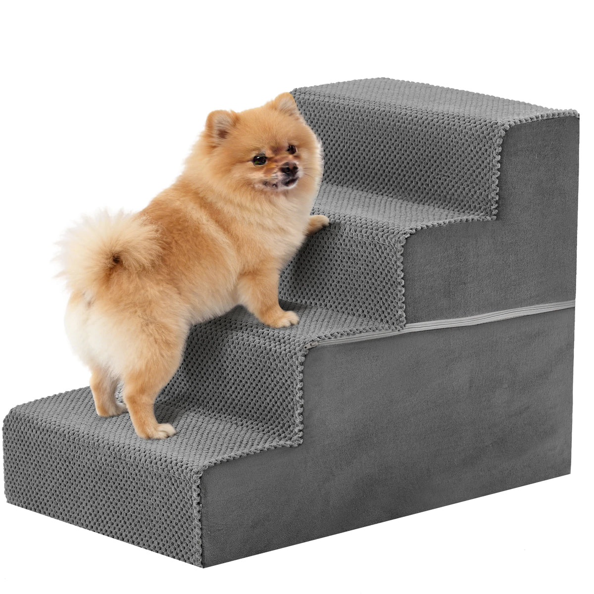Right Angled Foam Dog Stair Ramp Non Slip Indoor Steps