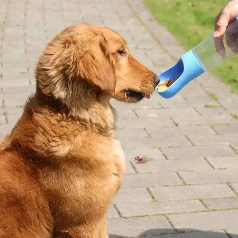 Portable Travel Pet Water And Food Dispenser Bottle For Dogs