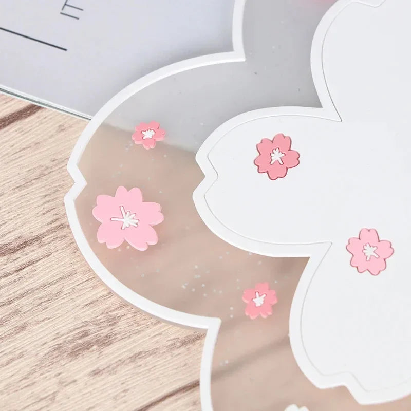 Cherry Blossom Silicone Heat Resistant Non Slip Dining Table Mat