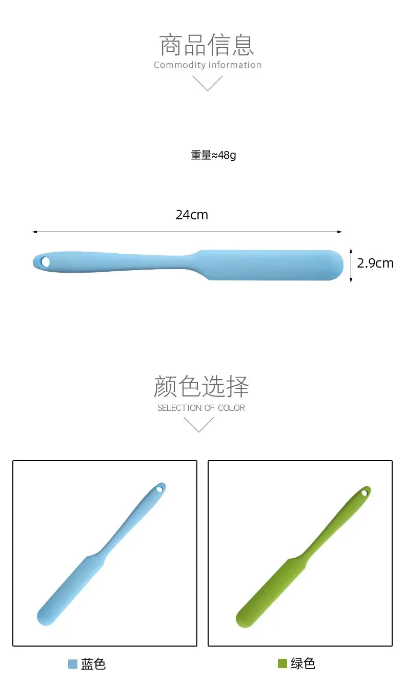 Silicone Food Scraper Spatula For Baking And Pastry Kitchen Use