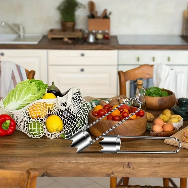 Stainless Steel Fruit and Vegetable Corer Kitchen Tool