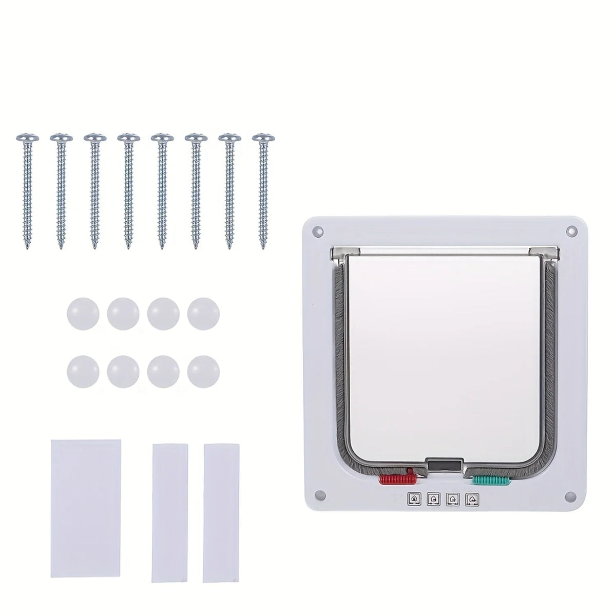 Four Way Locking Pet Doors For Cats And Small Dogs