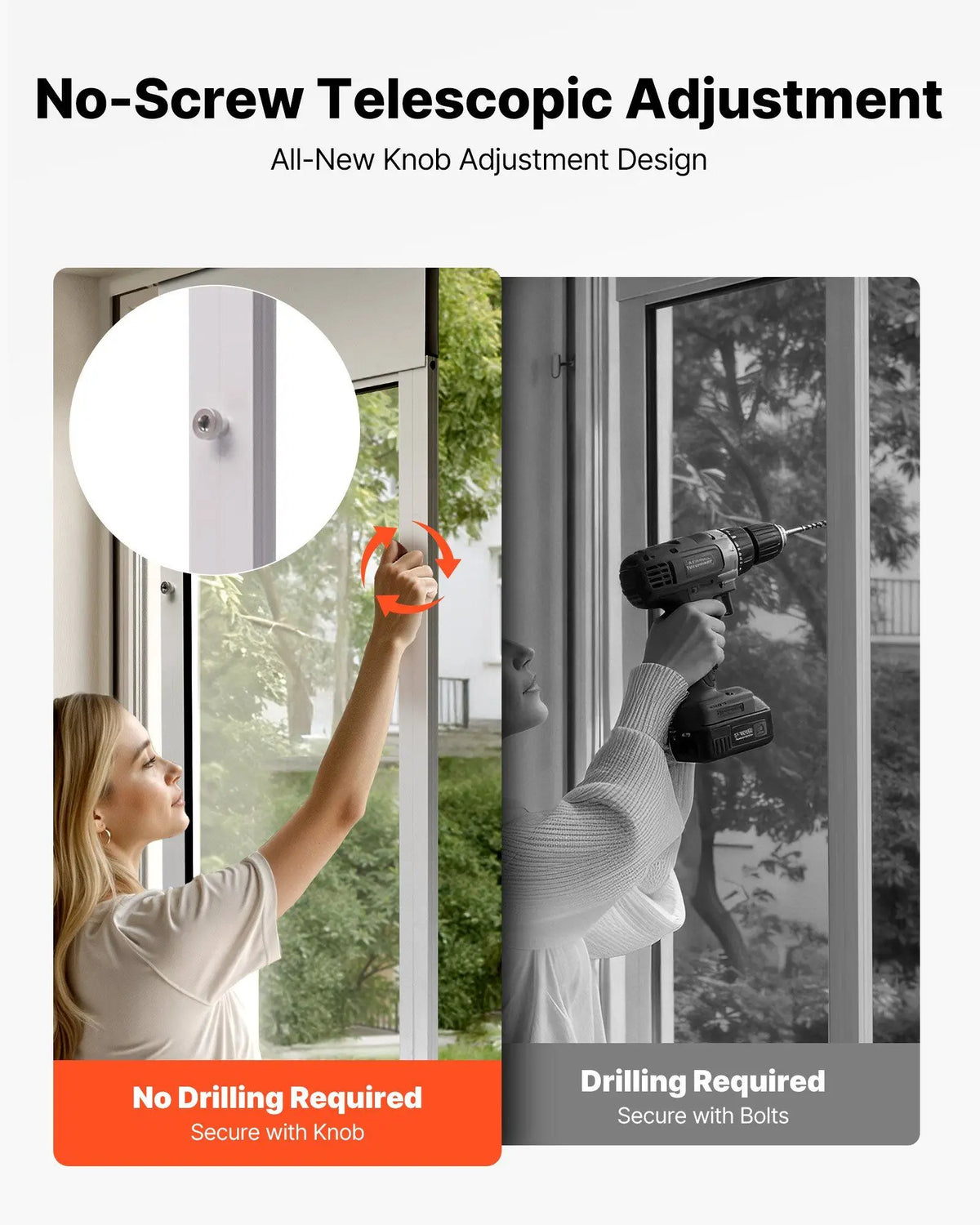 Adjustable Sliding Glass Pet Door With Aluminum Frame And Lock