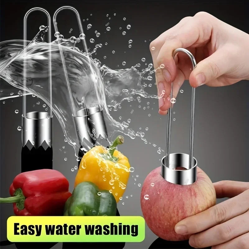 Stainless Steel Fruit and Vegetable Corer Kitchen Tool