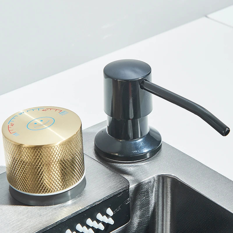 Rozin 304 Stainless Steel Kitchen Sink With Pull Out Faucet