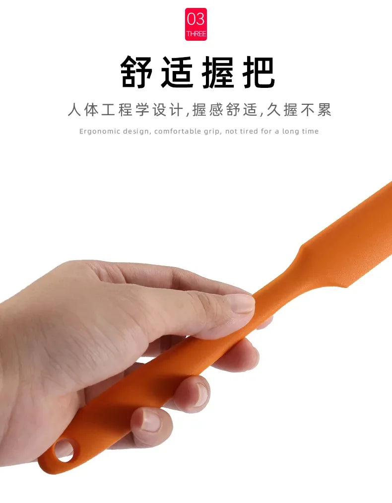 Silicone Food Scraper Spatula For Baking And Pastry Kitchen Use