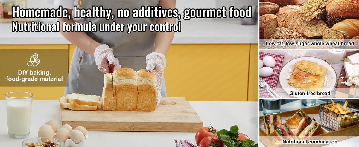 VEVOR 15 In 1 Automatic Bread Maker With Gluten Free Setting