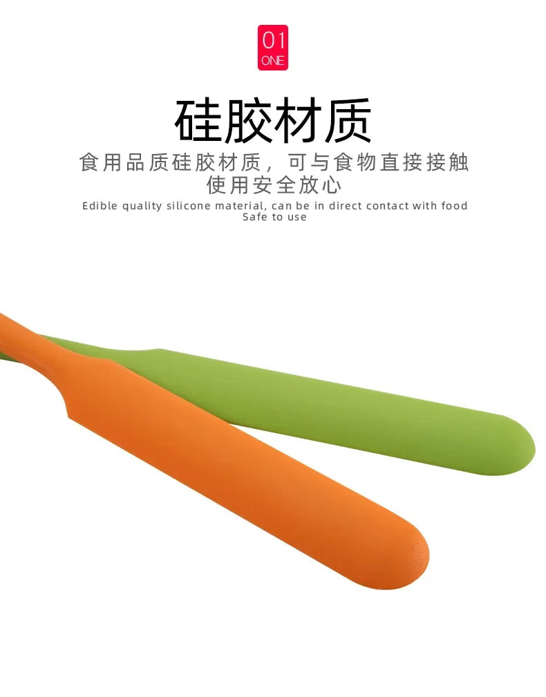 Silicone Food Scraper Spatula For Baking And Pastry Kitchen Use