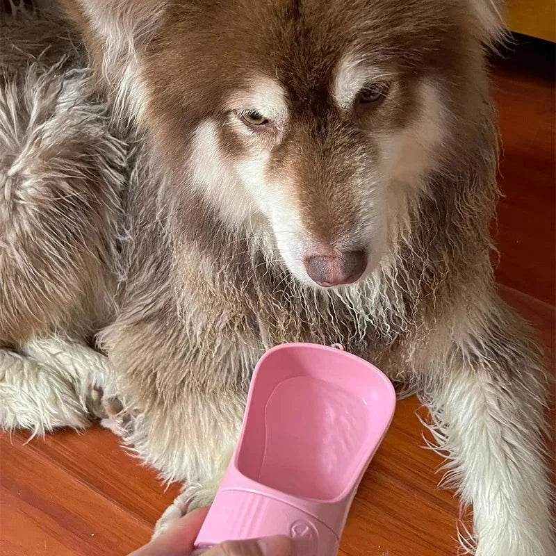 Portable Travel Pet Water And Food Dispenser Bottle For Dogs