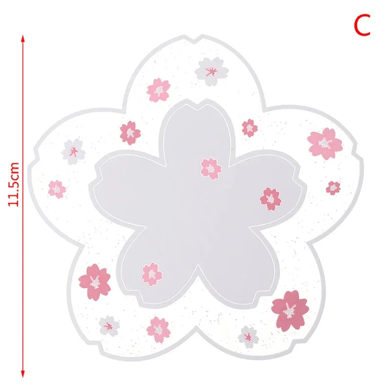 Cherry Blossom Silicone Heat Resistant Non Slip Dining Table Mat