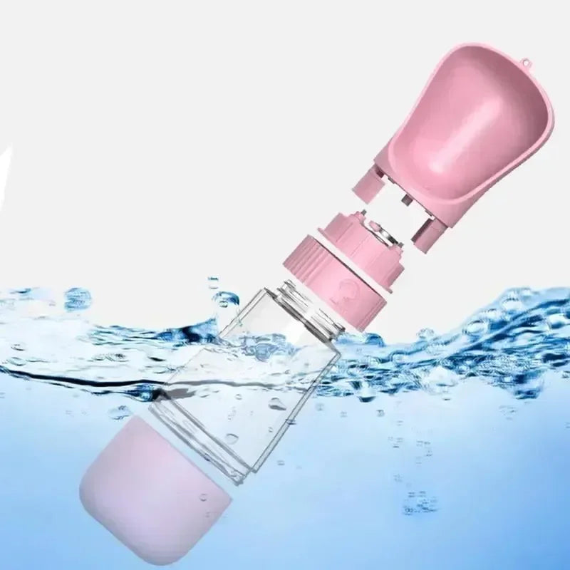 Portable Travel Pet Water And Food Dispenser Bottle For Dogs