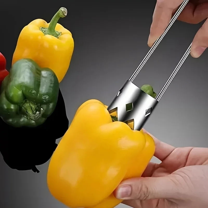 Stainless Steel Fruit and Vegetable Corer Kitchen Tool