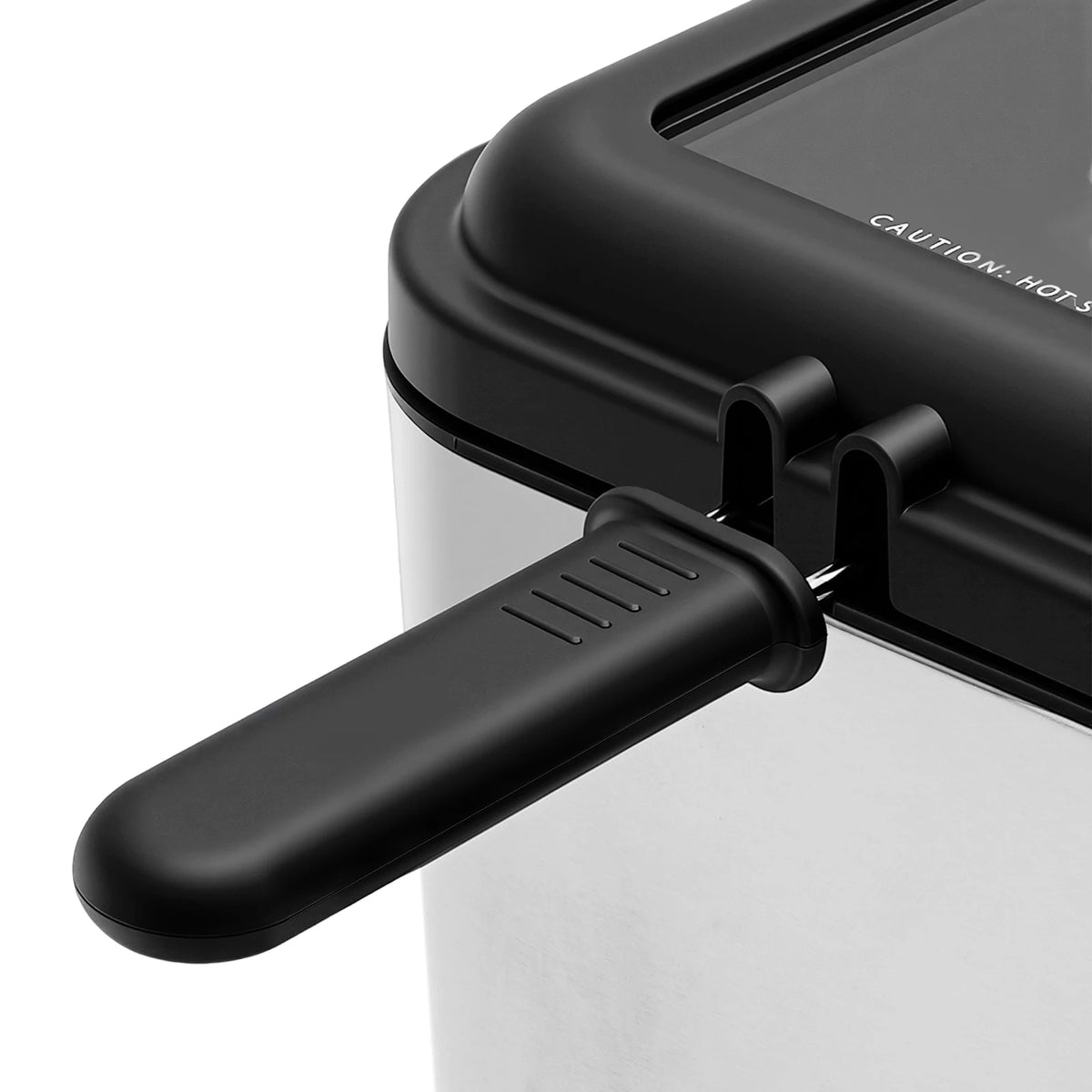 1000W Electric Deep Fryer With Adjustable Temperature And Frying Basket