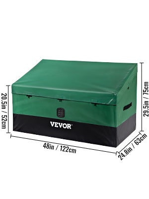 SucceBuy Waterproof Outdoor Storage Box For Patio And Garden