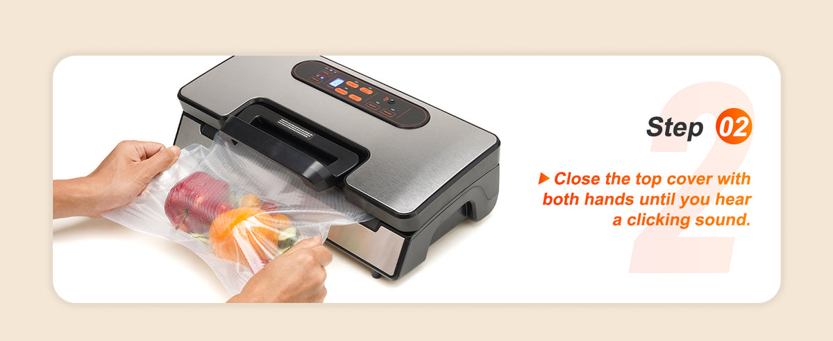 SucceBuy Vacuum Sealer Machine For Food Packaging And Kitchen Use